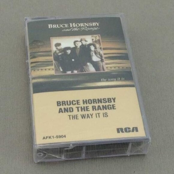 Sealed Bruce Hornsby and the Range Cassette Tape The Way It Is Album - Picture 1 of 5